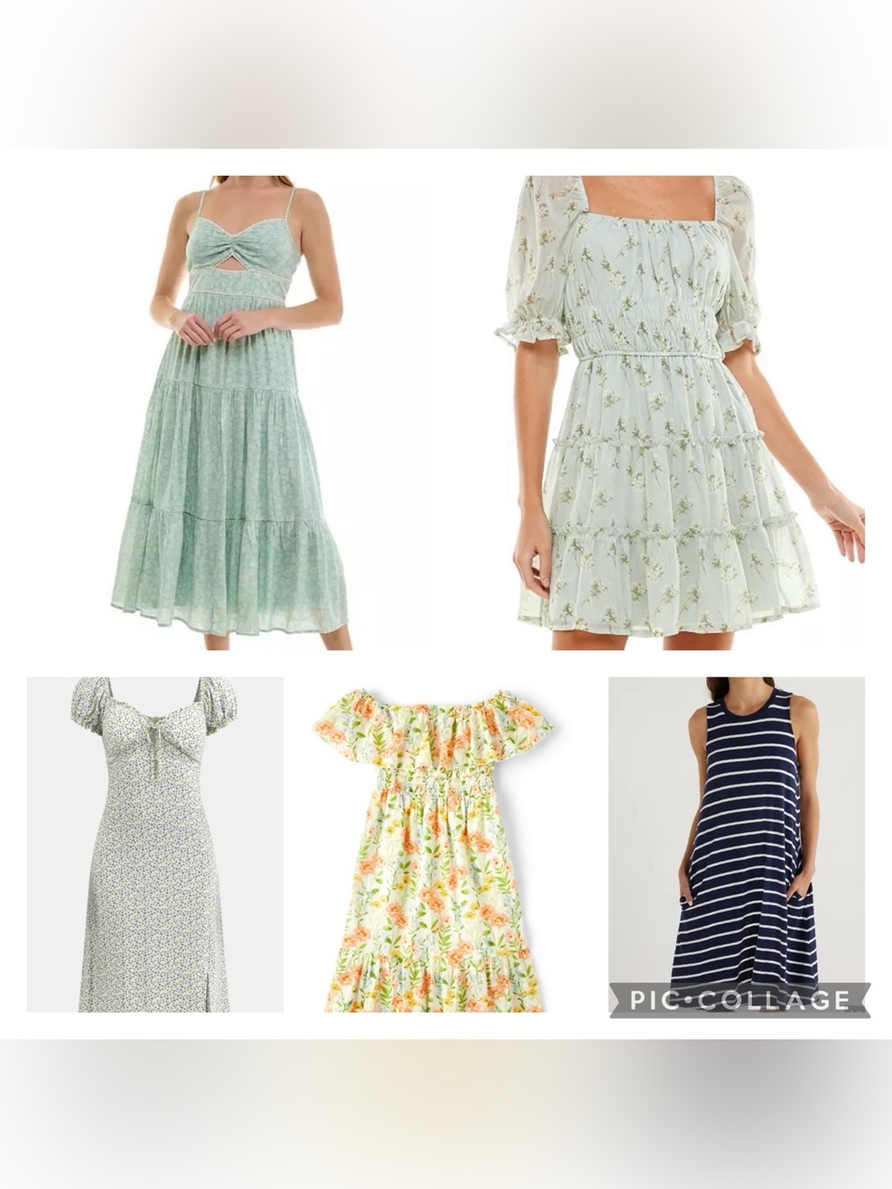 Bundle of 5 dresses